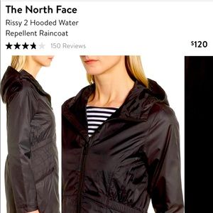 The North Face Rissy Water Repellent Raincoat